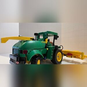 Lego Green and Yellow Farm Tractor Set
